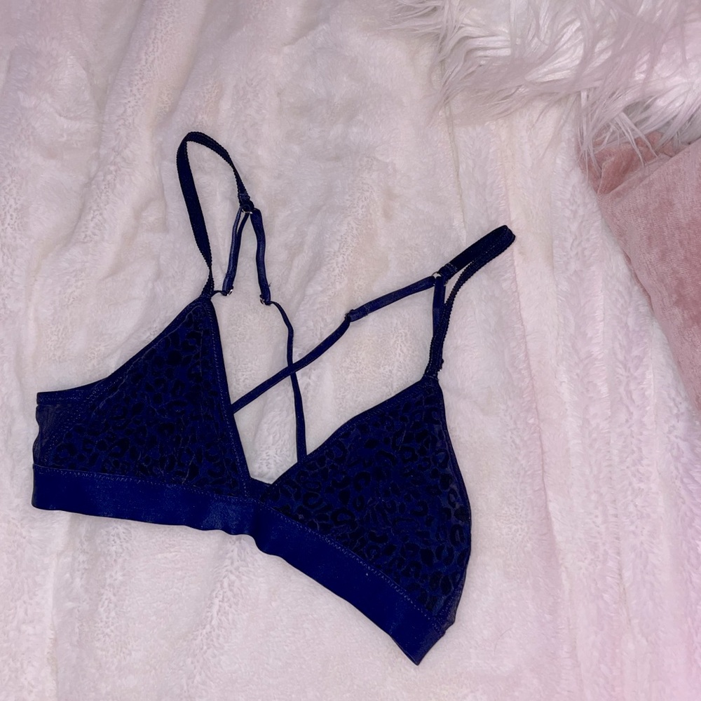 AERIE LEOPARD BRALETTE